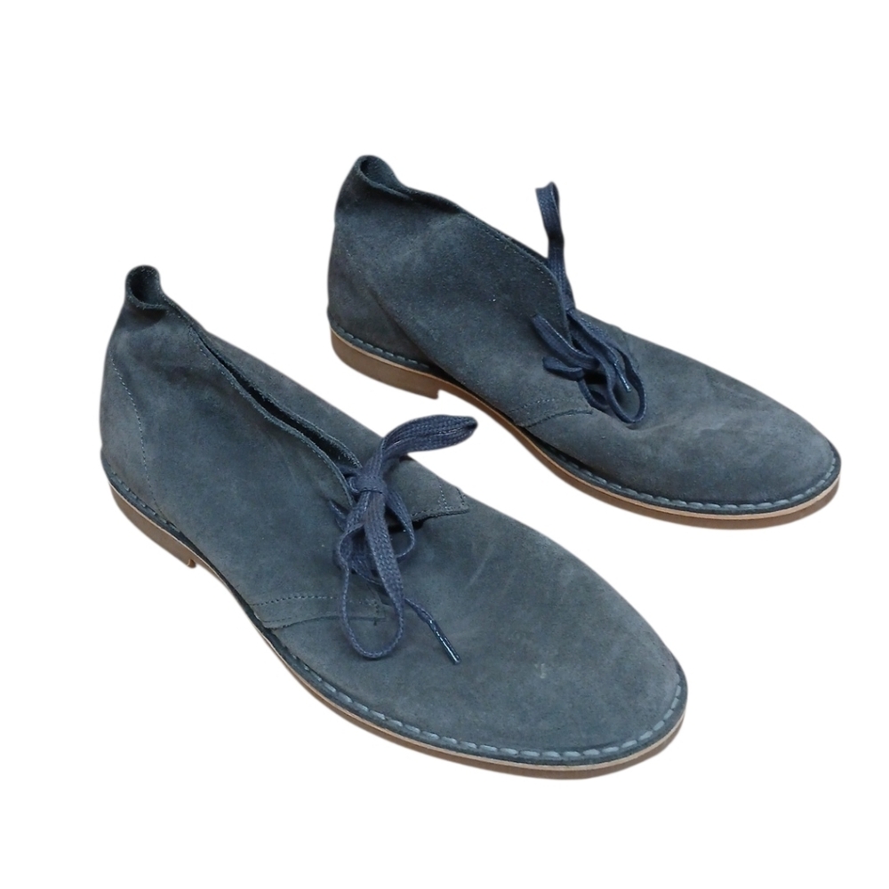 Supply Lab Dark Gray Suede Lace Up Blake Shoes Size 9